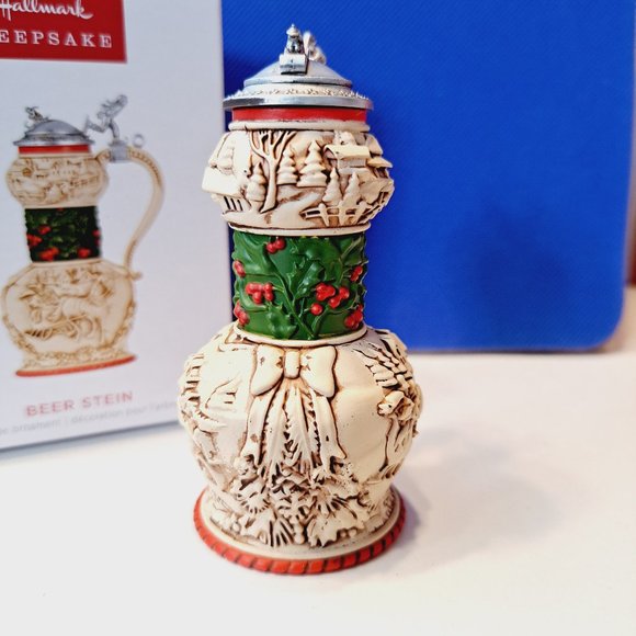BEER STEIN - 2023 Hallmark Keepsake Christmas Tree Ornament - NEW - Picture 7 of 11
